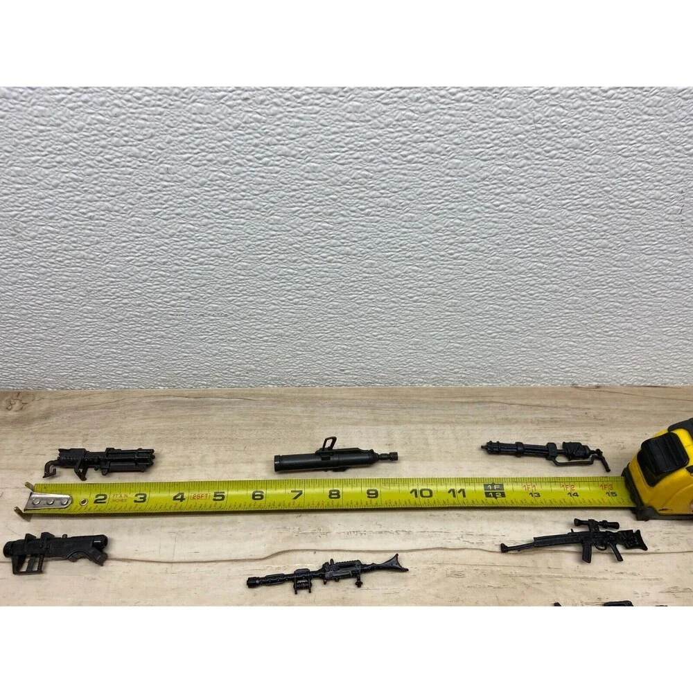 Military Action Figures Accessries Weapons Lot Of 24